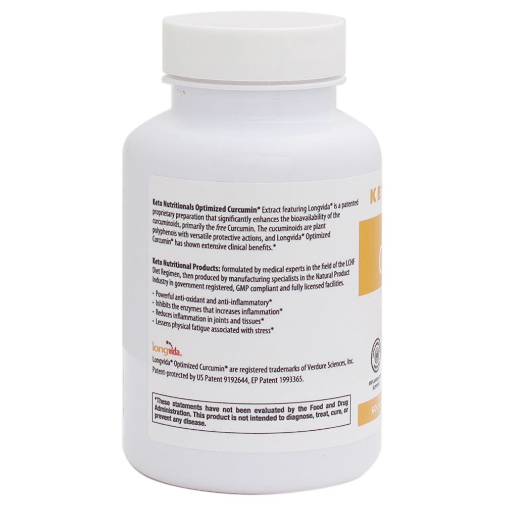 Curcumin 1000mg featuring Longvida 60ct