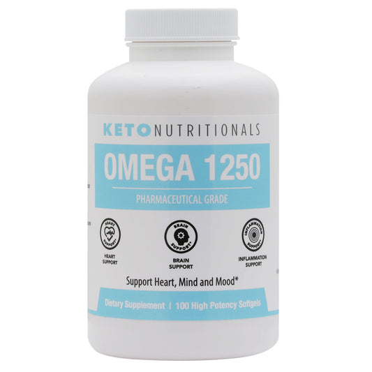 Omega 1250 Pharmaceutical Grade 100ct